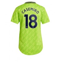 Manchester United Casemiro #18 Fußballbekleidung 3rd trikot Damen 2022-23 Kurzarm